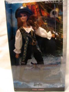 ANGELICA BARBIE PIRATES OF THE CARIBBEAN Jack Sparrows girl New
