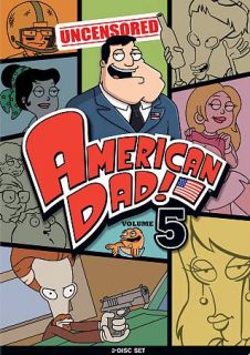 American Dad, Vol. 5 DVD, 2010, 3 Disc Set