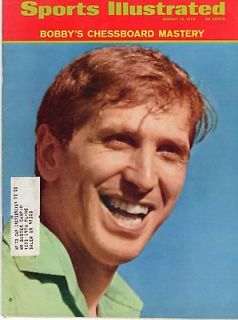 Sports Illustrated August 14 1972 Bobbys Chessboard Mastery Bobby 