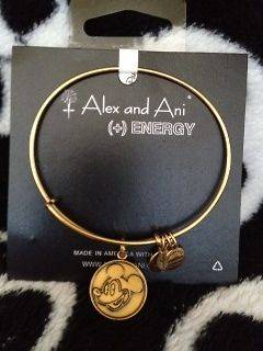 DiSNEY ALEX AND ANI + ENERGY RUSSIAN GOLD EXPANDABLE MICKEY MOUSE 
