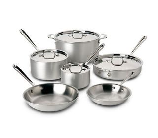 All Clad MC2 Master Chef 10 Piece Cookware Set (700508) *NEW*