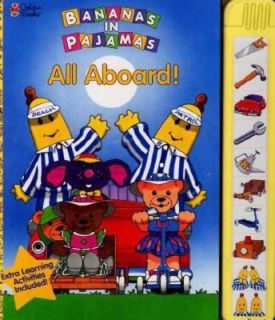 Bananas in Pajamas All Aboard by Golden Books Staff 1997, Hardcover 