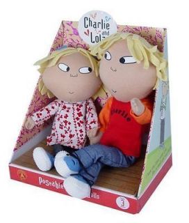Charlie and Lola Talking Poseable Dolls Set of two from Kids Preferred 