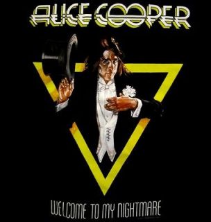 ALICE COOPER cd cv WELCOME TO MY NIGHTMARE Official SHIRT LRG new