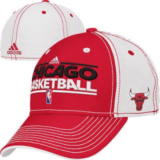 Chicago Bulls adidas Red Authentic NBA 2012 2013 Practice Graphic Flex 