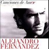 Canciones de Amor by Alejandro Fernandez CD, Jan 2012, Sony Music 