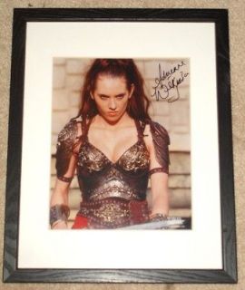   LIVIA AUTOGRAPH Professionally Framed SIGNED by ADRIENNE WILKINSON