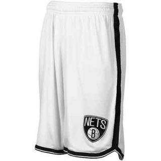 adidas Brooklyn Nets NBA Authentic Performance Shorts   White