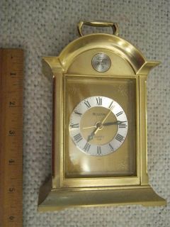Bulova Tempus Fugit Alarm / Mantle Clock   Japan 6