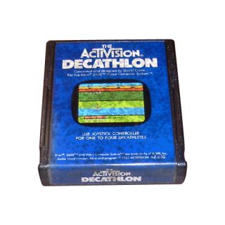 Decathlon Activision Atari 2600