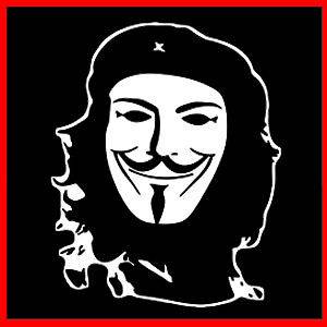 ANONYMOUS CHE GUEVARA (Antifa Revolution Occupy Wall Street Hacker) T 