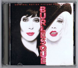 Burlesque Soundtrack CD Sealed Christina Aguilera Cher
