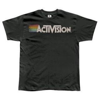 Activision   Distressed Logo Soft T Shirt