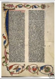Gutenberg Bible on CDROM in Color + KJV Only Books