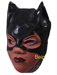 M74 PARTY COSTUME MASK   SEXY HEROINE CAT WOMAN CAT GIRL BATGIRL BLACK 