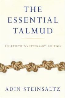 The Essential Talmud by Adin Steinsaltz 2006, Paperback, Revised 