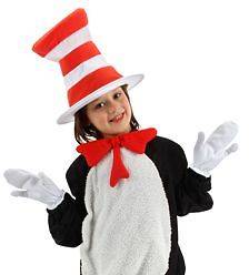 Child Dr Seuss CAT IN THE HAT Accessory Costume Kit Set