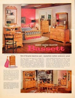   Chimney Corners Collection Early American Style Furniture Retro Ad