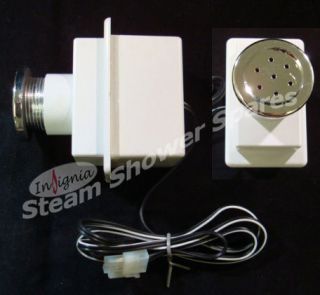 Ozone With Chrome Outlet for Steam Shower Cabin Cubicle  Next Day Del 