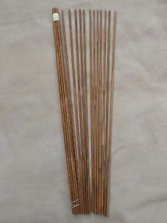 One dozen 33 inch Tonkin Bamboo Arrow Shafts 35 40#