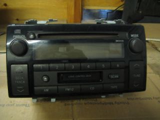 2002 Toyota Camry CD player and cassette player OEM