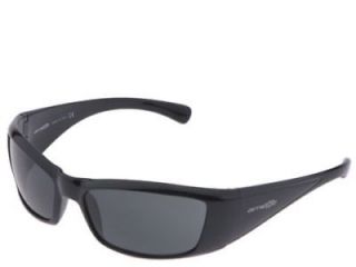 Arnette Rage XL sunglasses, Shiny Black, grey POLARIZED, NEW in box 