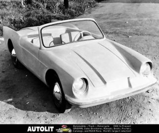 1958 Volkswagen Alken Fiberglass Kit Car Factory Photo