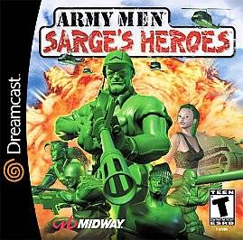 Army Men Sarges Heroes Sega Dreamcast, 2000