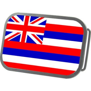 Hawaii Flag Belt Buckle USA Free Ship Cool Stylish New