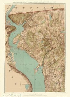 County Maps   WESTCHESTER COUNTY NEW YORK (NY) MAP BY JULIUS BIEN & CO 