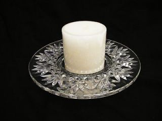 WATERFORD Crystal Bethany PILLAR Candlestick CANDLE Holder IRELAND