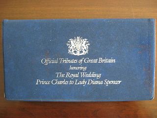 Official Tributes of Great Britain, The Royal Wedding Charles and 