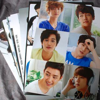 POP EXO K 12 Posters EXOK Collection Bromide (12PCS) NEW 