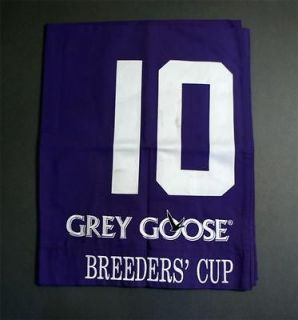 Aspire Saddle Cloth Set $2,000,000 2009 GR 1 Gray Goose Breeders Cup 