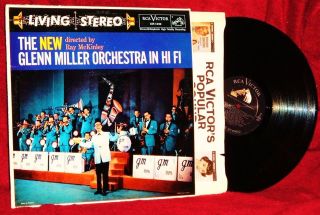 THE NEW GLENN MILLER ORCHESTRA IN HI FI RAY MCKINLEY 1958 RCA VICTOR 