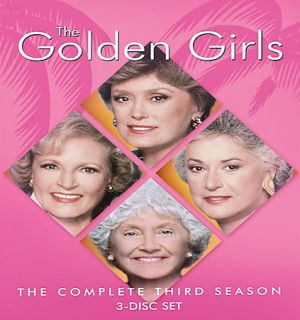 The Golden Girls   The Complete Third Season DVD, 2005, 3 Disc Set 
