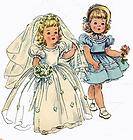 Vintage Doll Clothes PATTERN 4909 for 14 inch Toni Walker doll by 