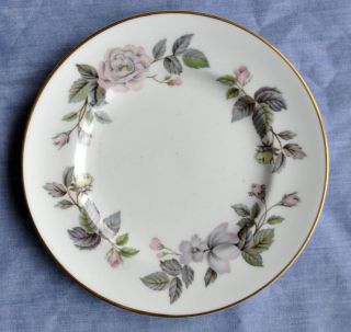 Royal Worcester China June Garland Bread Plate(s) Floral Flowers 