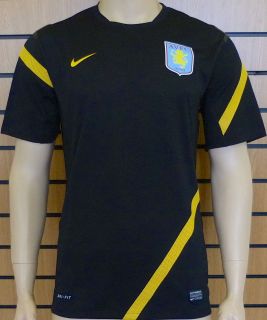 Aston Villa FC player issue s/sleeve lightweight training shirt 