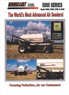 Farm Equipment Brochure   Bourgault   5250 5300 5350 5440   Air Seeder 
