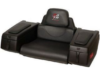 WES ATV AR 36 Rear Backrest Storage Cargo Box Seat Blk