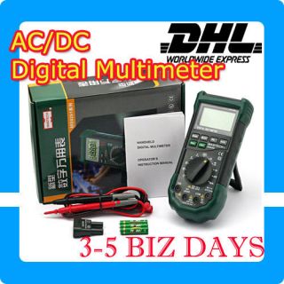 Mastech MS8268 LCD Auto Range Digital Multimeter AC DC Ohm VOLT Meter