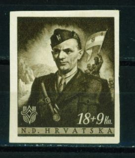 Croatia German​y Axis WW2 Army Soldier 1941 MLH