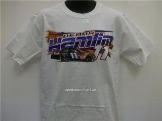 Denny Hamlin # 11 FedEx Racing Chase Authentics Draft XL T   Shirt  