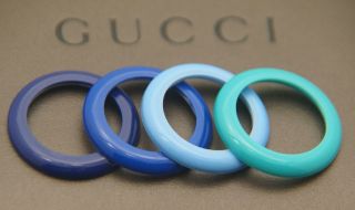   Gucci Plastic Bezels The Blue Collection   Navy, Royal, Baby and Teal