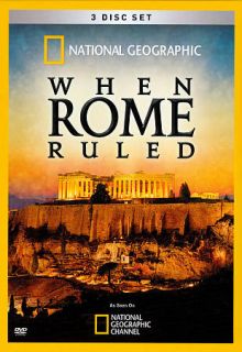 National Geographic When Rome Ruled DVD, 2011, 3 Disc Set