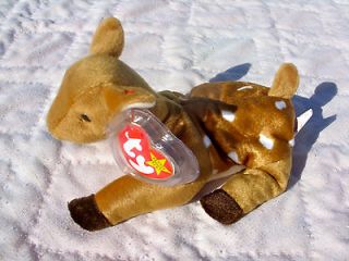 TY Retired Beanie Baby Whisper the Deer April 5, 1997