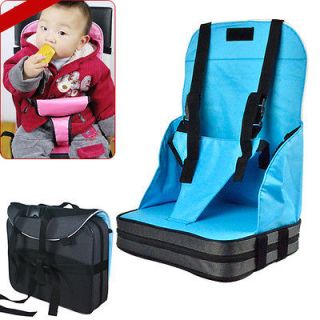  Dining Chair Booster Fold up Seat Cushion Bag Baby Toddlers Hot Sale