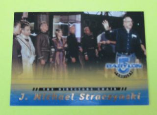 1999 BABYLON 5 PROFILES   THE DIRECTORS CHAIR SINGLE CARD   ( DC5 )