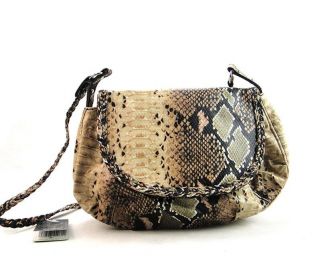 MANGO MNG Vintage Faux Leather Handbag Satchel Shoulder Flapover 